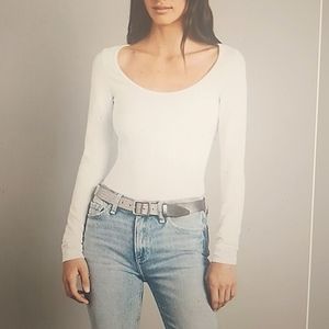 Rag & Bone Lily Ponte Bodysuit